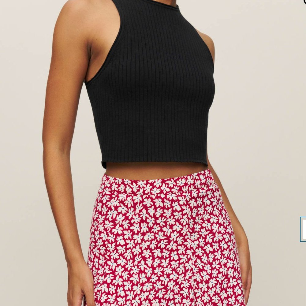 Flounce Skirt in Grenadine (Reformation)